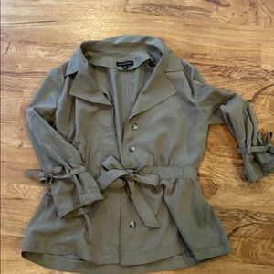 Banana Republic Olive Green Jacket Size 8